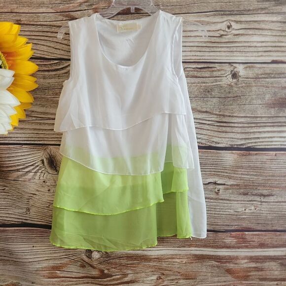 Nishangnvyi Sleeveless Blouse Women's XXL runs small see Measurements Pre-owned - Picture 1 of 4